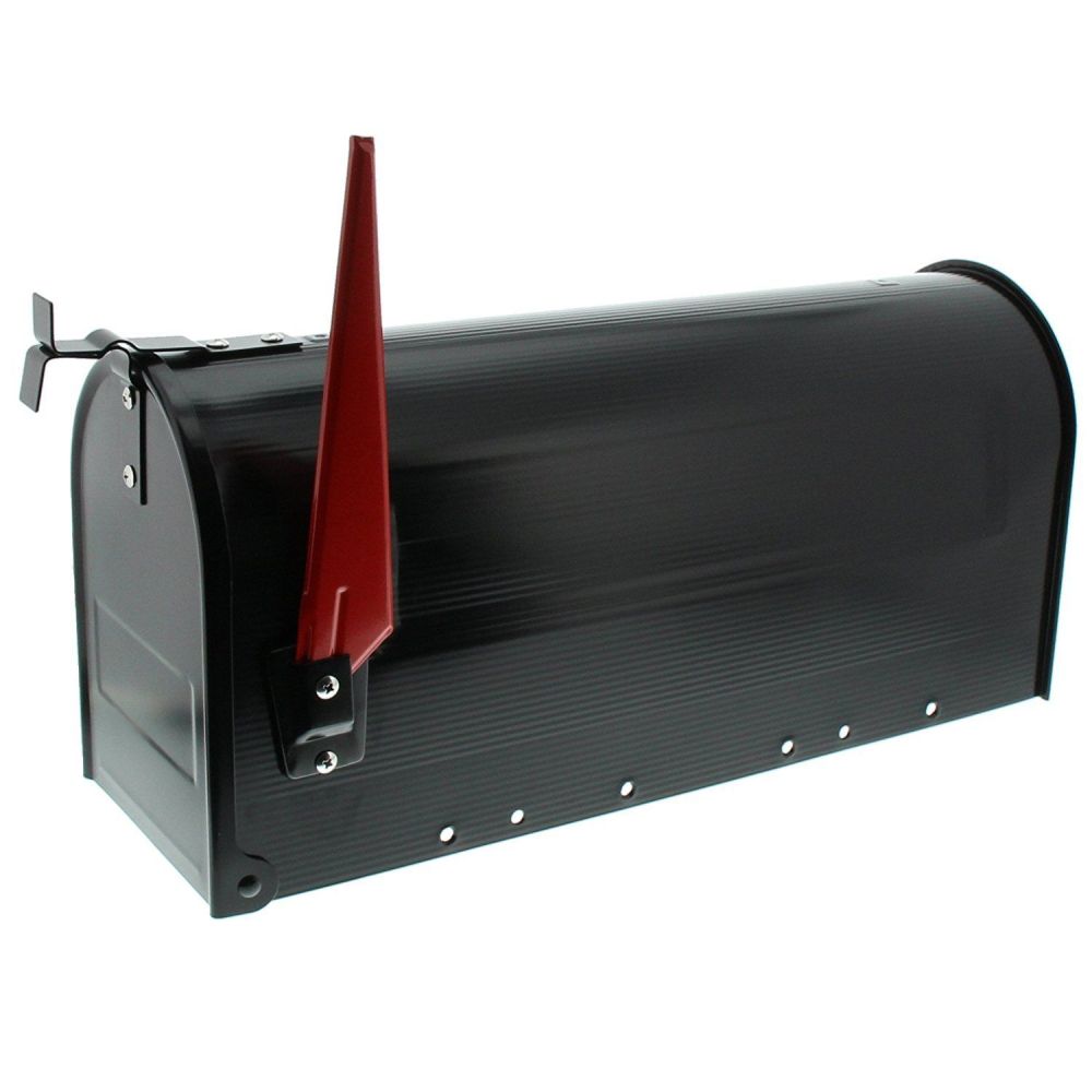 Amerikaanse brievenbus US Mailbox - aluminium zwart