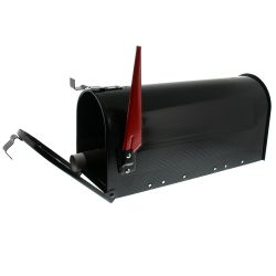 Amerikaanse brievenbus US Mailbox - aluminium zwart