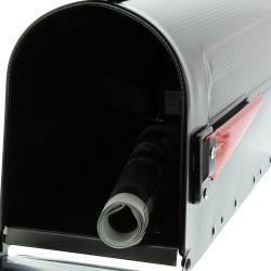 Amerikaanse brievenbus US Mailbox - aluminium zwart