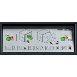 Pakketbox Burg-Wächter eBoxx EASY+ E635W - wit