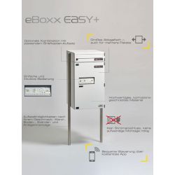 Pakketbox Burg-Wächter eBoxx EASY+ E645W - wit