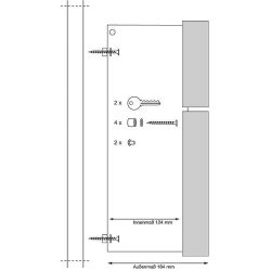 Brievenbus SafePost 12-3 - RVS