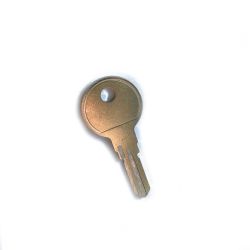 Losse blanco sleutel tbv Allux brievenbusslot