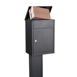 Pakketbrievenbus Allux 500 - antraciet
