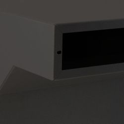 STOER! Flexibele postinbouwkast zwart 40-55cm