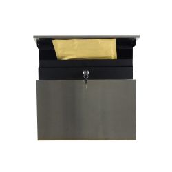 Brievenbus SafePost 122 - RVS