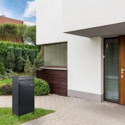 Brievenbus met pakketvak SafePost 65 - groen