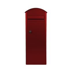 Vrijstaande brievenbus SafePost 70-5 combi - rood