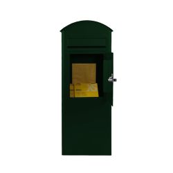Vrijstaande brievenbus SafePost 70-5 combi - groen