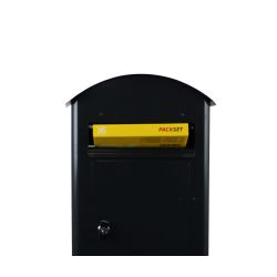 Vrijstaande brievenbus SafePost 70-5 combi - zwart