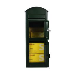 Brievenbus met pakketvak SafePost 80 - groen