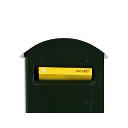 Brievenbus met pakketvak SafePost 80 - groen