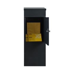 Vrijstaande brievenbus SafePost-Eurotrend 855 - antracietgrijs