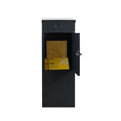 Vrijstaande brievenbus SafePost Tiamat 855 - antracietgrijs