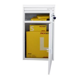 Brievenbus met pakketvak SafePost 65 - wit