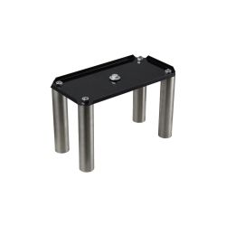 SafePost brievenbus statief 270-E voor plaatsing in beton - zwart/RVS