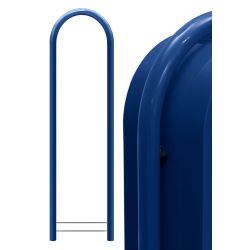 Bobi Round brievenbusstatief - donkerblauw
