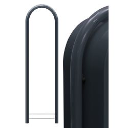 Bobi Round brievenbusstatief - donkergrijs