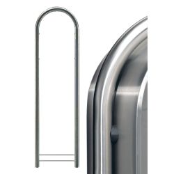 Bobi Round brievenbusstatief - RVS