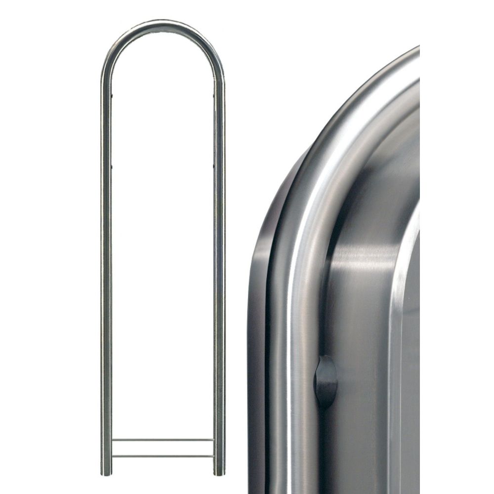 Bobi Round brievenbusstatief - RVS