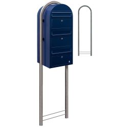 Brievenbus Bobi Trio - donkerblauw