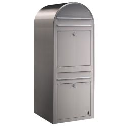 Brievenbus Bobi Duo - RVS