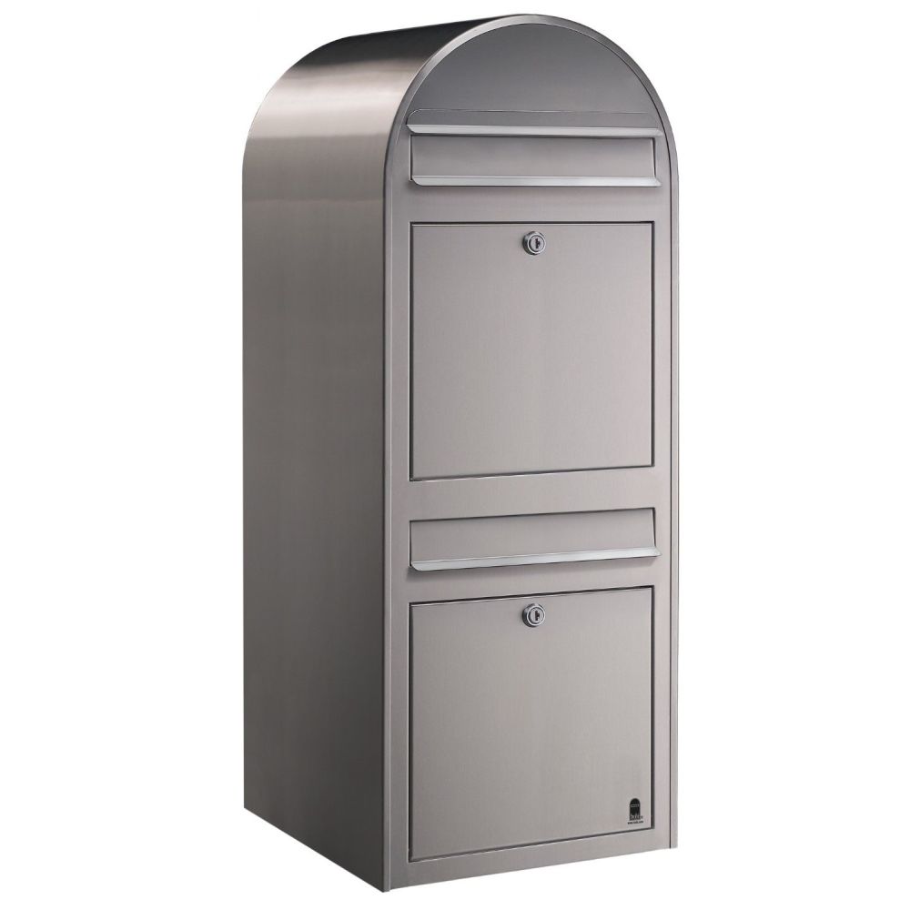 Brievenbus Bobi Duo - RVS