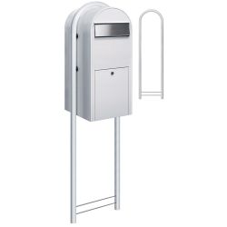Brievenbus Bobi Jumbo - wit