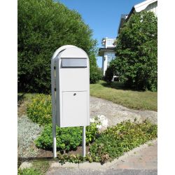 Brievenbus Bobi Jumbo - wit