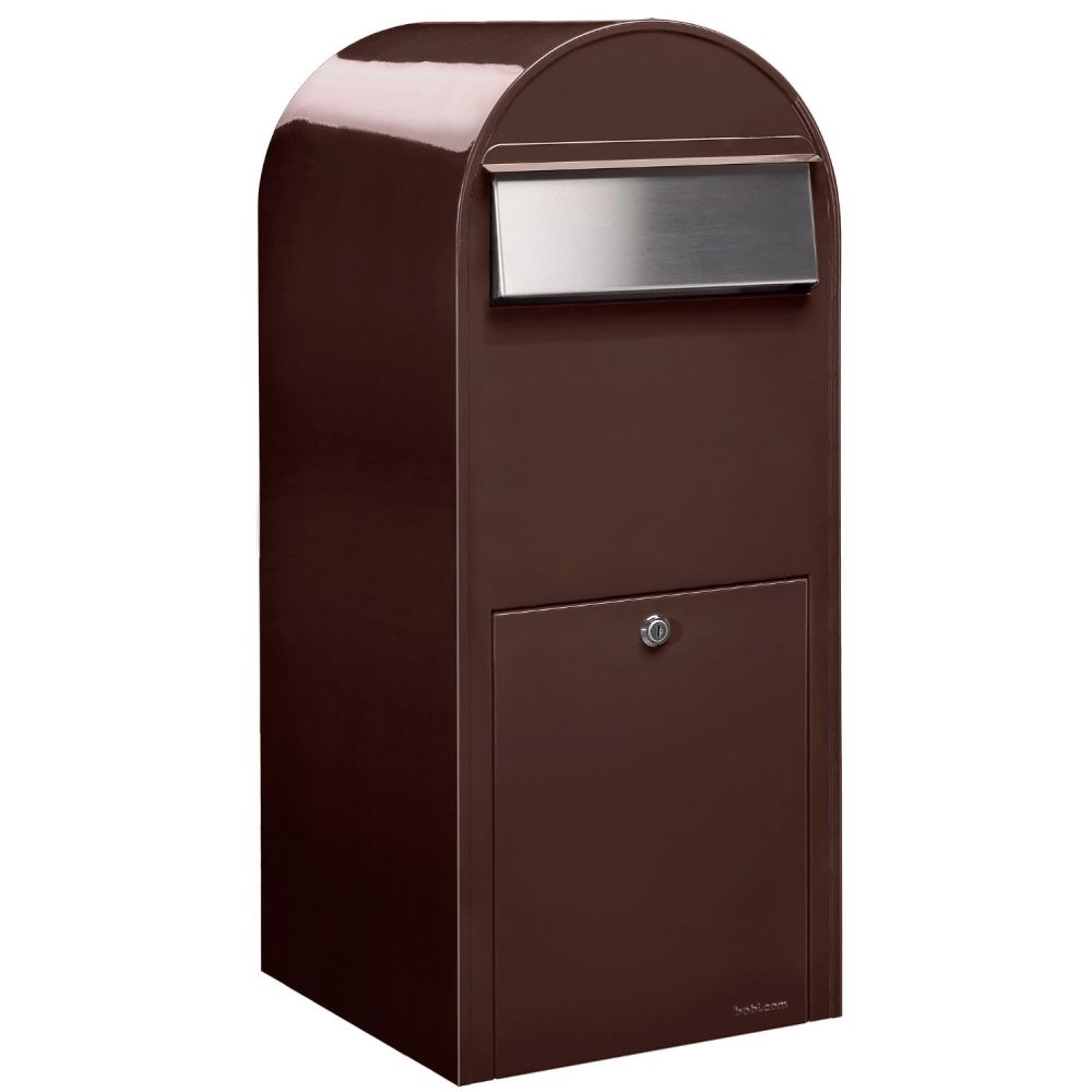 Brievenbus Bobi Jumbo - donkerbruin