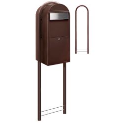 Brievenbus Bobi Jumbo - donkerbruin