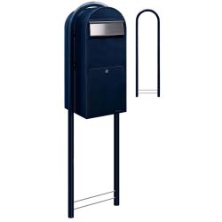 Brievenbus Bobi Jumbo - zwartblauw