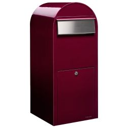 Brievenbus Bobi Jumbo - bordeauxrood