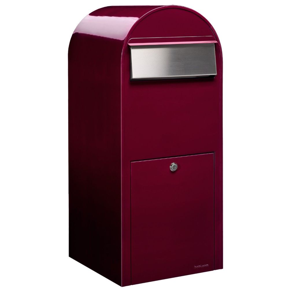 Brievenbus Bobi Jumbo - bordeauxrood