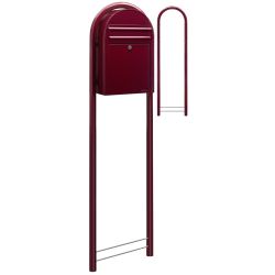 Brievenbus Bobi Classic - bordeauxrood