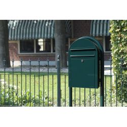 Brievenbus Bobi Classic - zwartgroen