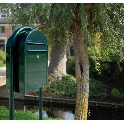 Brievenbus Bobi Classic - zwartgroen