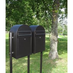 Brievenbus Bobi Classic - zwart