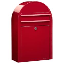 Brievenbus Bobi Classic S (slim) - helderrood