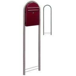 Brievenbus Bobi Classic S (slim) - bordeauxrood