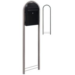 Brievenbus Bobi Classic S (slim) - zwart
