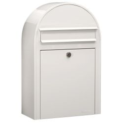 Brievenbus Bobi Classic S (slim) - wit