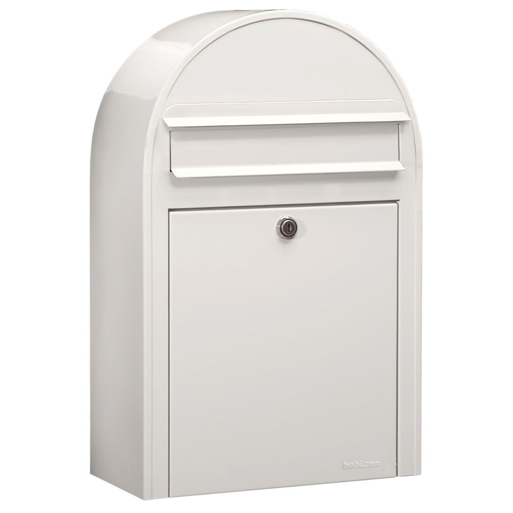 Brievenbus Bobi Classic S (slim) - wit