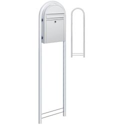Brievenbus Bobi Classic S (slim) - wit
