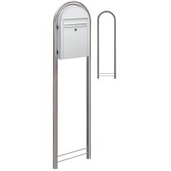 Brievenbus Bobi Classic S (slim) - wit