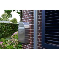 Brievenbus Bobi Classic S (slim) - RVS