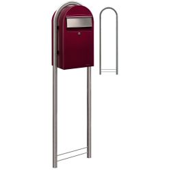 Brievenbus Bobi Grande - bordeauxrood