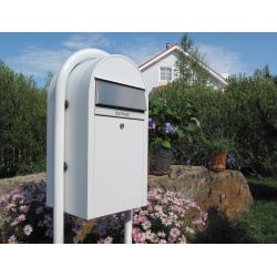 Brievenbus Bobi Grande - wit