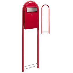 Brievenbus Bobi Grande S (slim) - helderrood