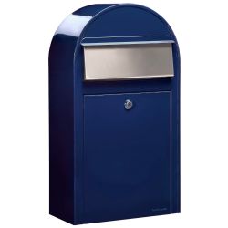 Brievenbus Bobi Grande S (slim) - donkerblauw